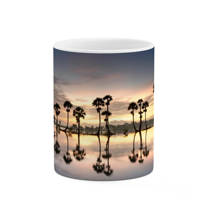 ماگ کاکتی طرح نخل کد mgp11272