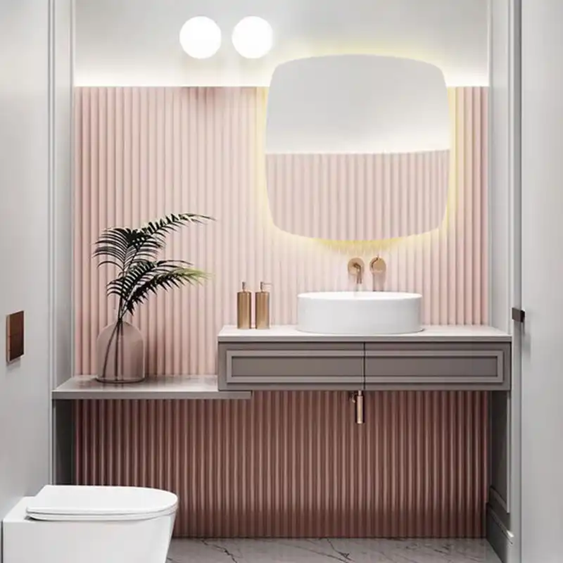 آینه سرویس بهداشتی مدل مربع بک لایت کد ws60