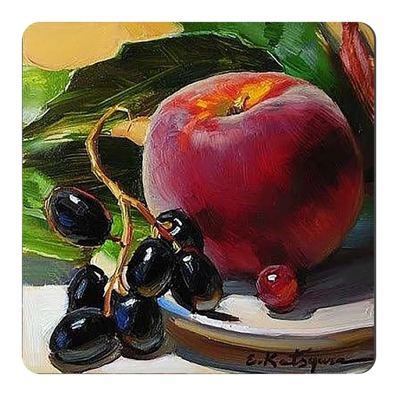  مگنت طرح نقاشی سیب و انگور کد wmg815