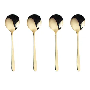 قاشق سوپ خوری مدل دونا بسته 4 عددی