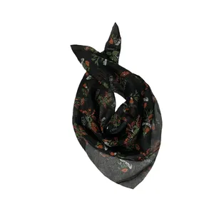 دستمال سر و گردن مدل گل