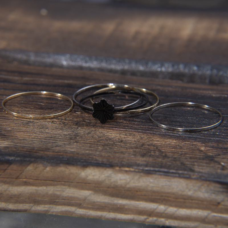 انگشتر زنانه کد RKH_519 مجموعه 5 عددی انگشتر زنانه کد RKH_519 مجموعه 5 عددی