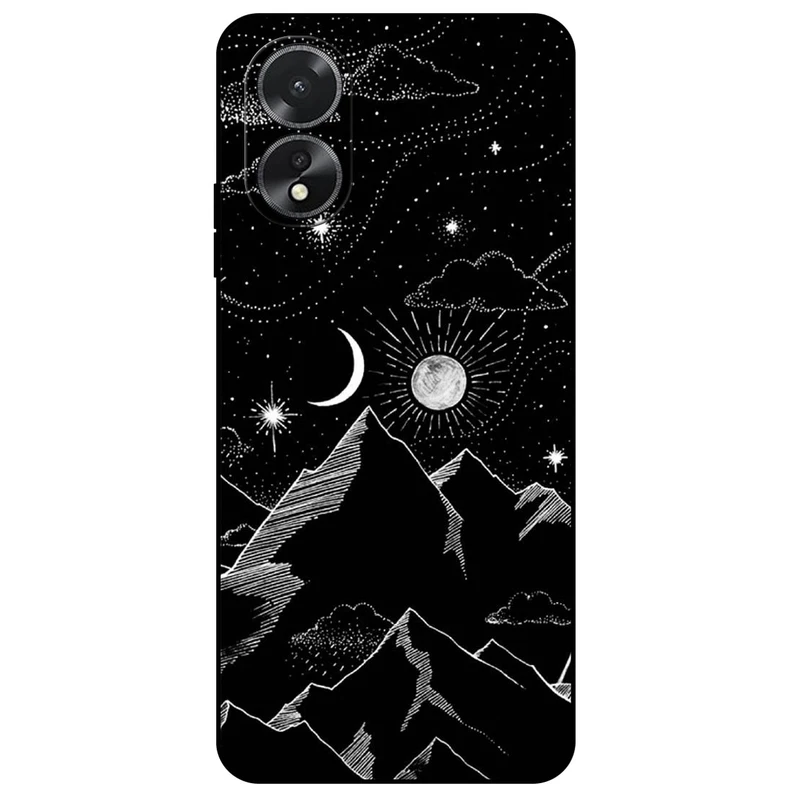 کاور مگافون طرح کوه مدل 8078 مناسب برای گوشی موبایل اوپو A38     