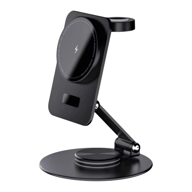 پایه نگهدارنده و شارژر بی سیم گوشی موبایل مدل Q007