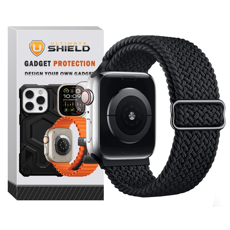 بند آلتیمیت شیلد مدل Braided مناسب برای اپل واچ 42/44/45/49 میلی متری