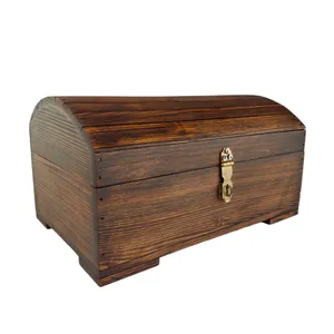جعبه هدیه چوبی مدل روستیک