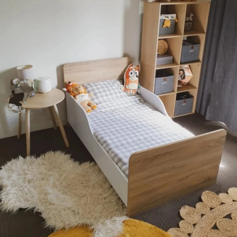 تختخواب کودک مدل S-067 سایز 130×70 سانتی متر