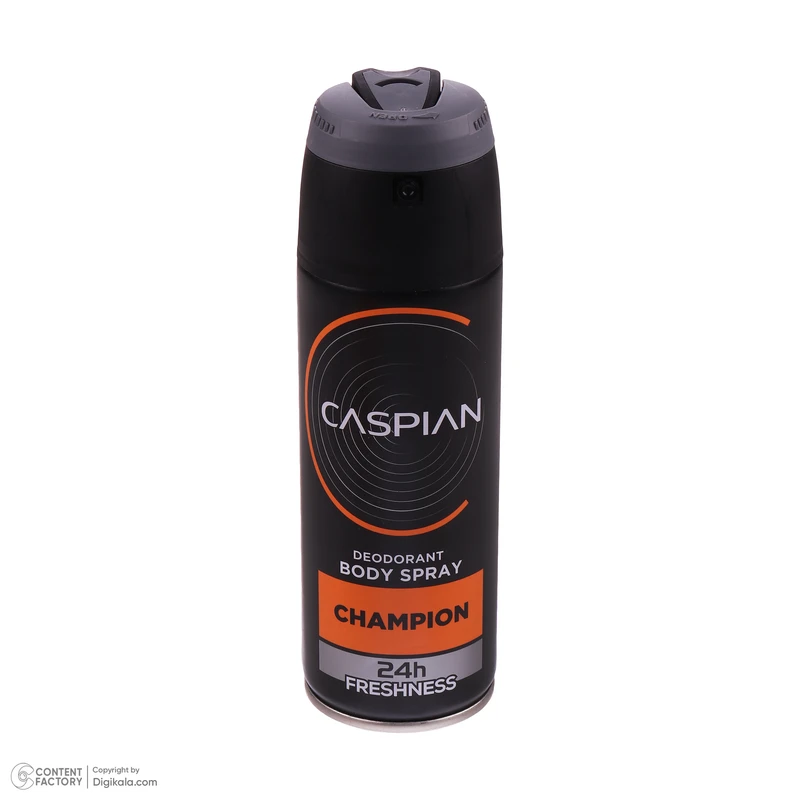 عکس شماره 3 : اسپری دئودورانت بدن مردانه کاسپین مدل champion حجم 150 میلی لیتر