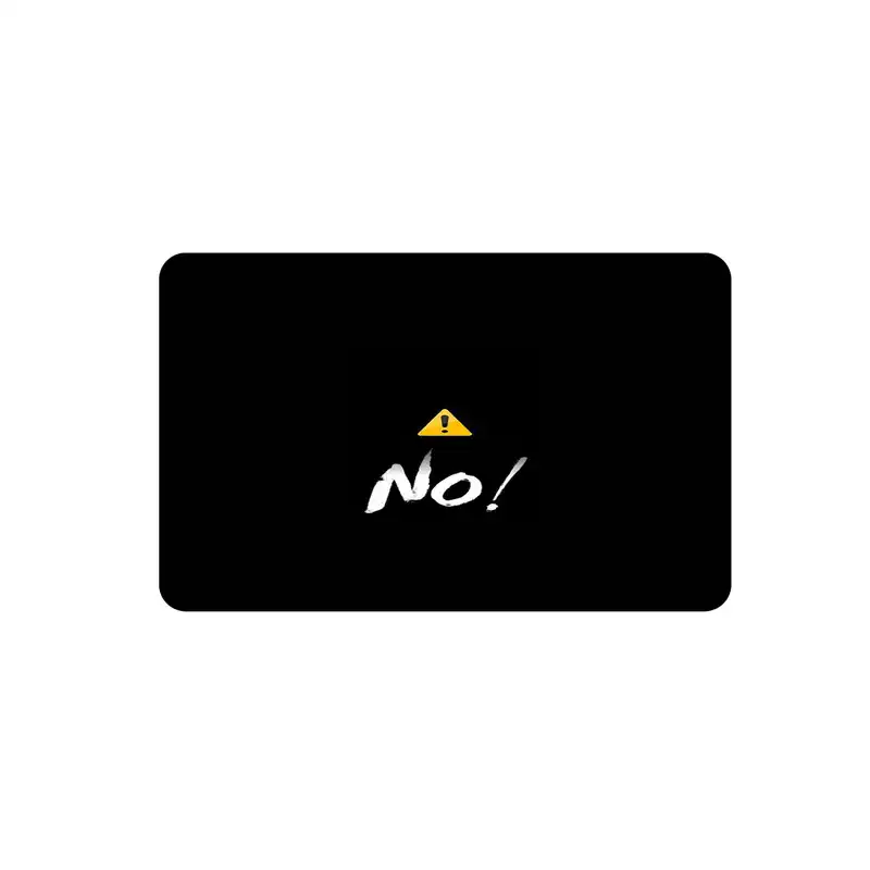 استیکر کارت مدل NO کد 2033