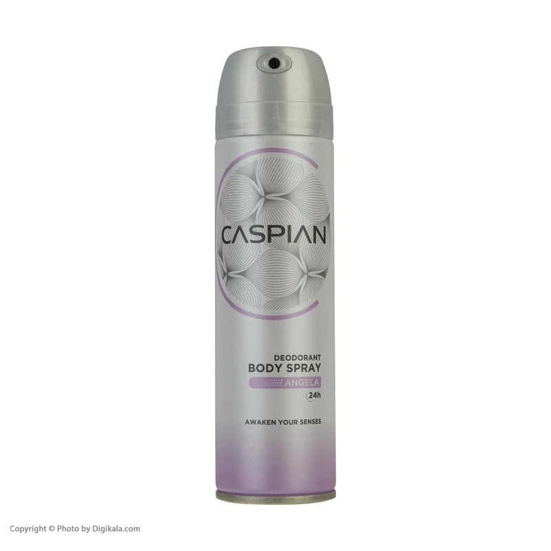 عکس شماره 4 : اسپری بدن زنانه کاسپین مدل angela حجم 150 میلی لیتر