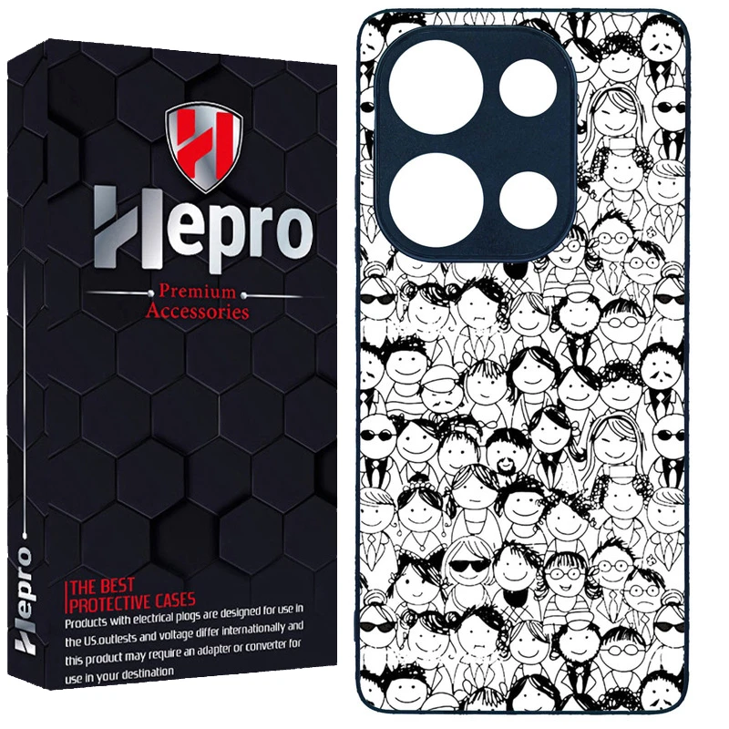 کاور هپرو طرح فانتزی مدل TPU مناسب برای گوشی موبایل شیائومی Poco M6 Pro 4G