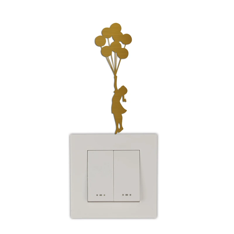 استیکر کلید و پریز مدل دخترانه کد skp22