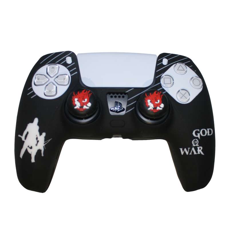 محافظ دسته پلی استیشن 5 مدل WILD god of war به همراه روکش آنالوگ