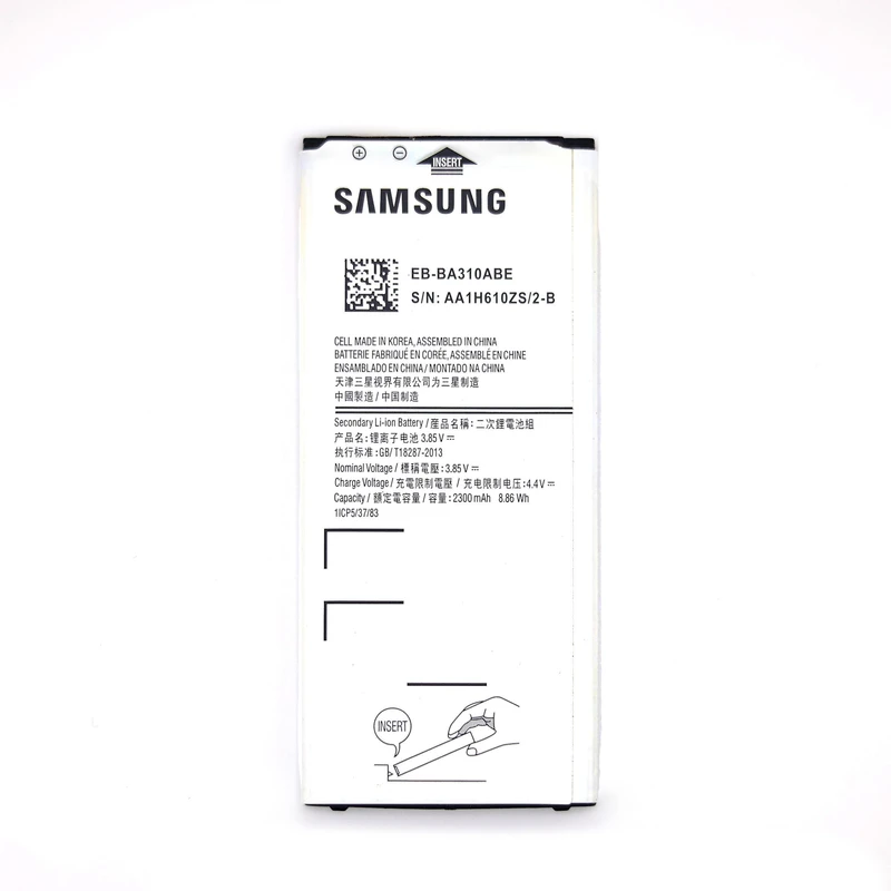 باتری موبایل مدل EB-BA310ABE ظرفیت 2300 میلی آمپر ساعت مناسب برای گوشی موبایل سامسونگ Galaxy A310