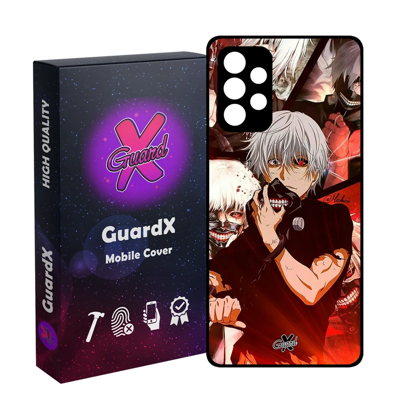 کاور گارد ایکس طرح Tokyo Ghoul Anime مدل Glass10549 مناسب برای گوشی موبایل سامسونگ Galaxy A73