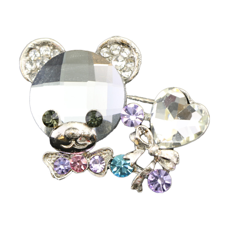 گل سینه دخترانه مدل خرسی 3005 گل سینه دخترانه مدل خرسی 3005