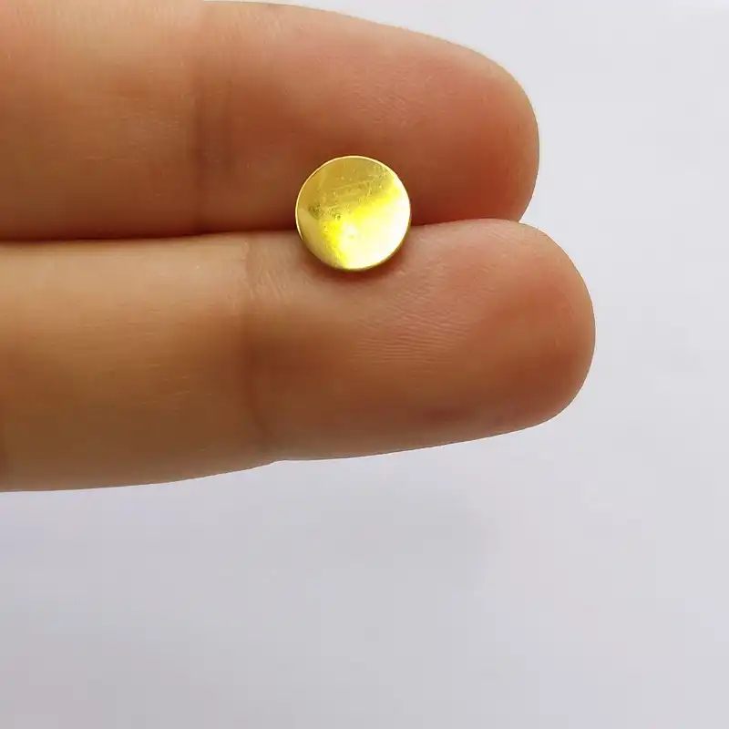 گوشواره زنانه مدل میخی دایره متوسط