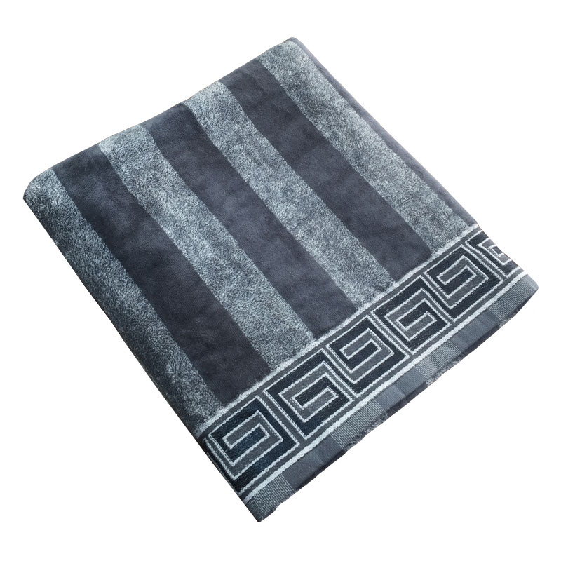حوله حمام طرح vers سایز 100x160 سانتی متر