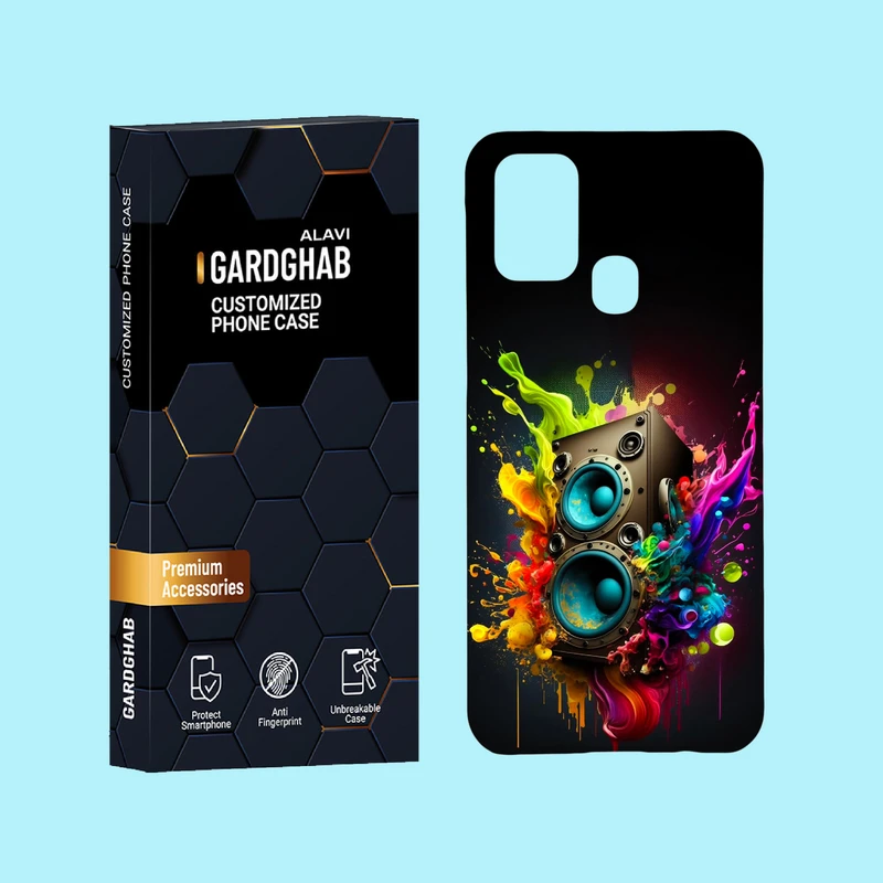 کاور گارد قاب علوی مدل ساز و موزیک مناسب برای گوشی موبایل سامسونگ Galaxy M31