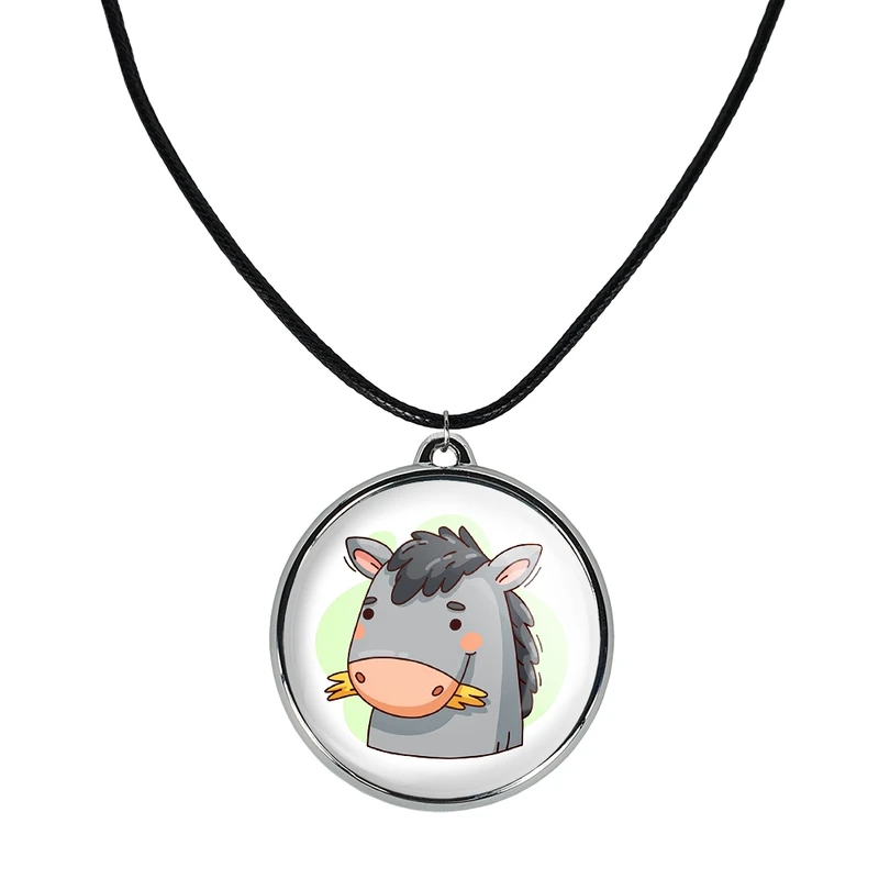 گردنبند خندالو مدل الاغ حیوانات بامزه کد 3717337174