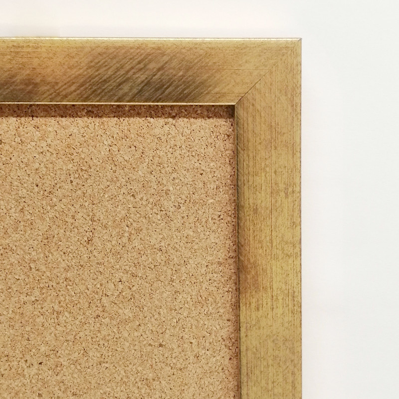 تابلو اعلانات فابیران مدل چوب پنبه سایز 32x24 سانتی متر به همراه پونز بسته 6 عددی