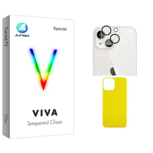 Junbo Viva Glass FLL Back Protector For Apple iPhone 13 With Camera Lens Protector
