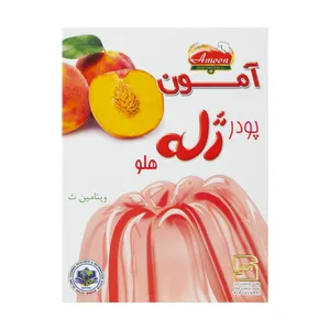 پودر ژله هلو آمون - 100 گرم
