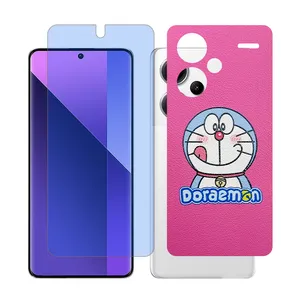 Glass Together model matte anti blue Screen Protector Suitable for Xiaomi Redmi Note 13 Pro Plus Mobile Phone with Back cover sticker