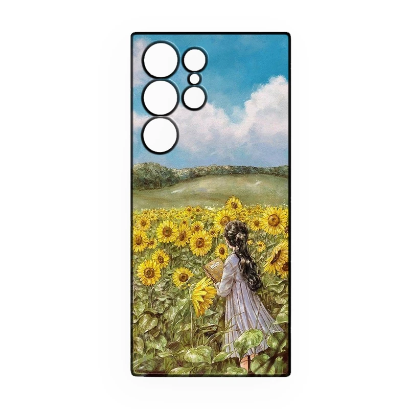 کاور طرح دخترانه کد 240 مناسب برای گوشی موبایل سامسونگ Galaxy S23 Ultra