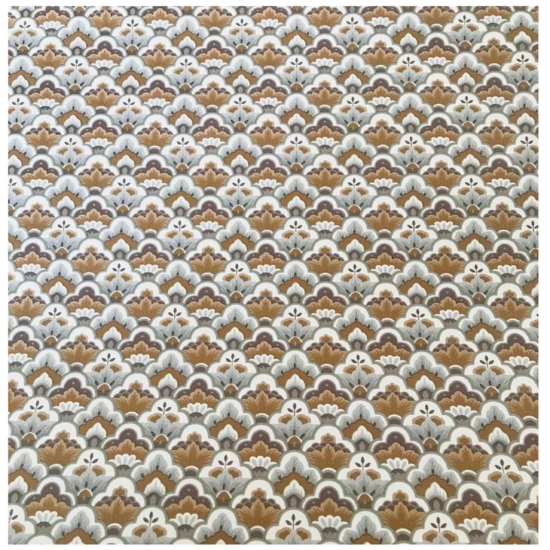 کاغذ دیواری سولید وینیل مدل 10336 مجموعه دو عددی