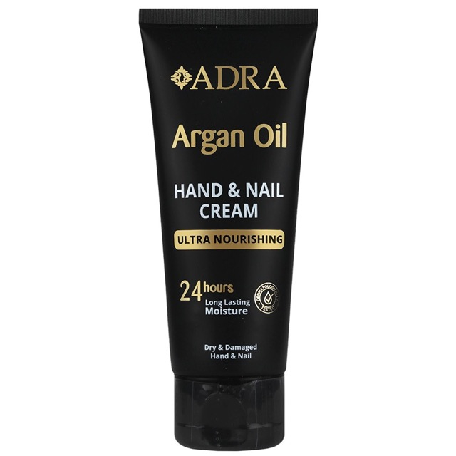 کرم مرطوب کننده دست و ناخن آدرا مدل Argan مناسب انواع پوست حجم 75 میلی لیتر