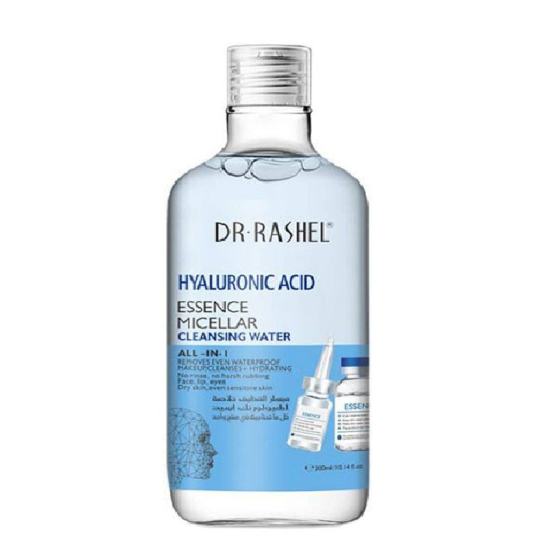 تونر پاک کننده صورت دکتر راشل مدل hyaluronic acid حجم 500 میلی لیتر
