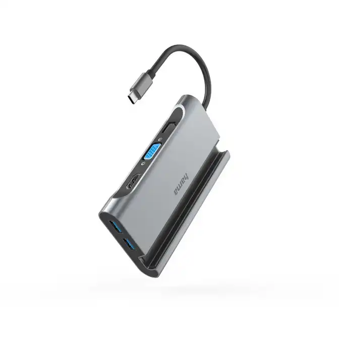 هاب 7 پورت USB-C هاما مدل Connect2Mobile - 200102