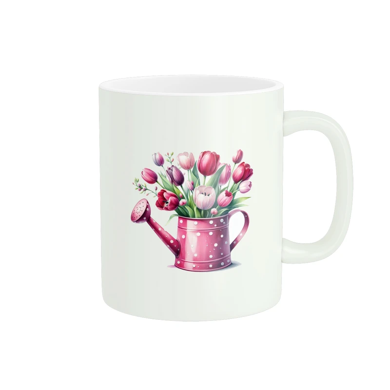 ماگ پاد آفرین طرح گل کد 405