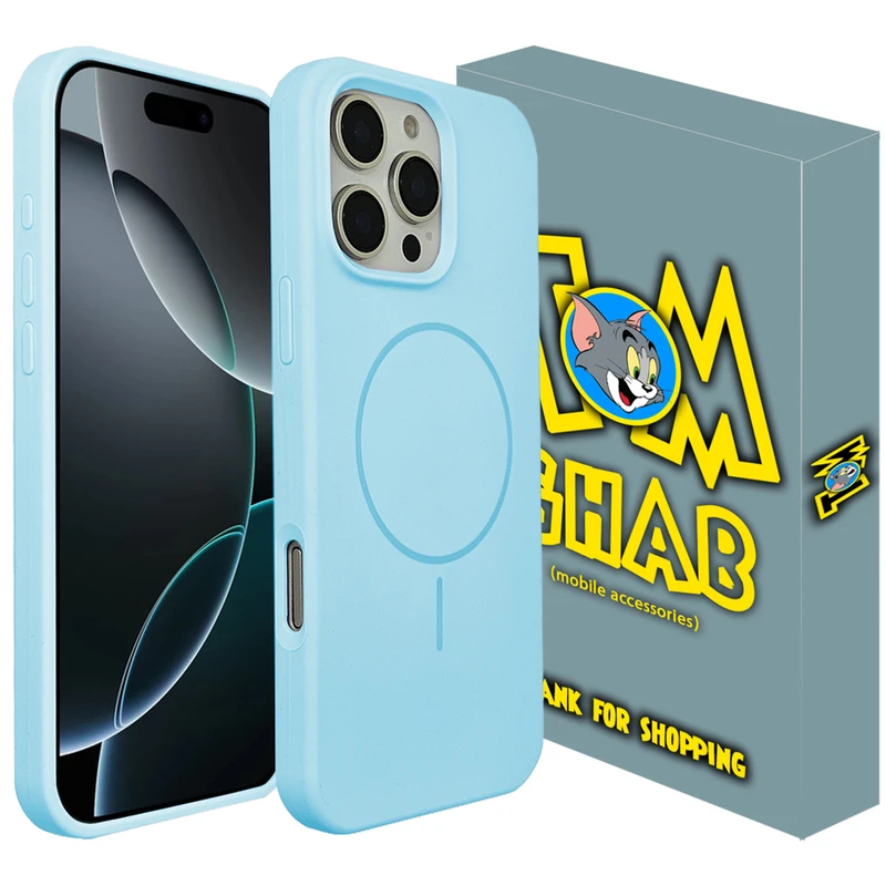 کاور تام قاب مدل مگسیف طرح SILIC مناسب برای گوشی موبایل اپل iPhone 16 Pro Max