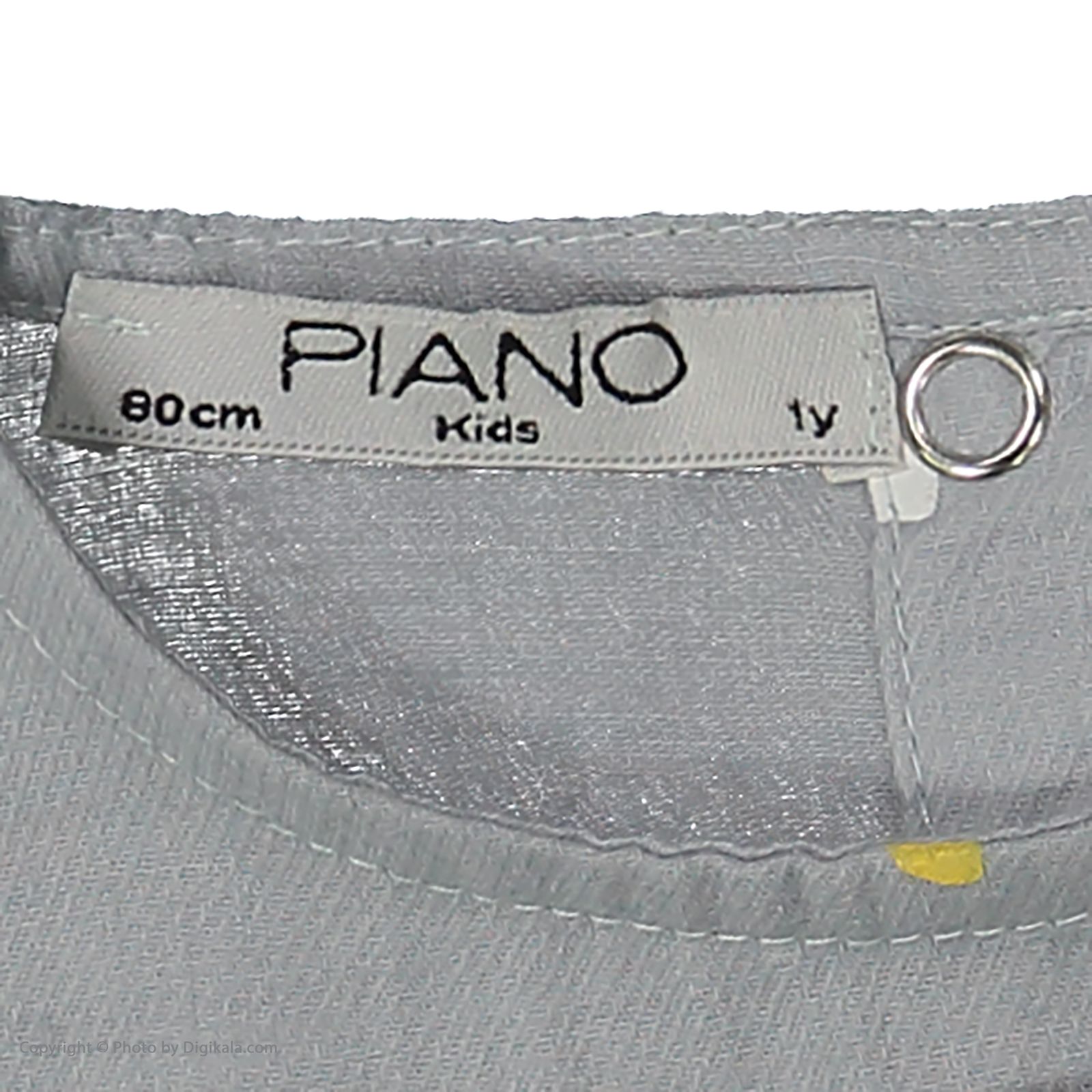 پیراهن نوزادی دخترانه پیانو مدل 05809-50 -  - 5