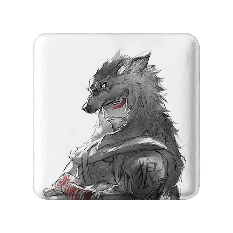 پیکسل خندالو طرح بازی اورواچ (Overwatch) مدل مربعی کد 31609