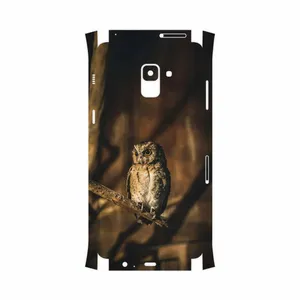 MAHOOT Owl-FullSkin Cover Sticker for Samsung Galaxy A8 Plus 2018