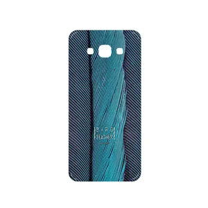 MAHOOT Turquoise feathers Cover Sticker for Samsung Galaxy A8