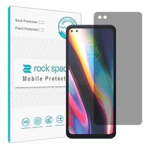 Rock space Resistant model privacy screen protector suitable for Motorola Moto G 5G Plus mobile phone
