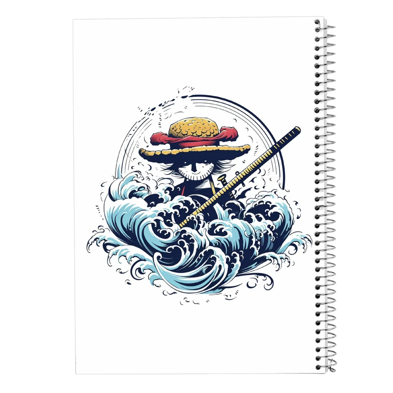 دفتر مشق 50 برگ مدوپد مدل وان پیس One Piece کد DF11542