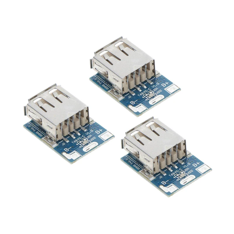 ماژول پاوربانک مدل t6845 بسته 3 عددی