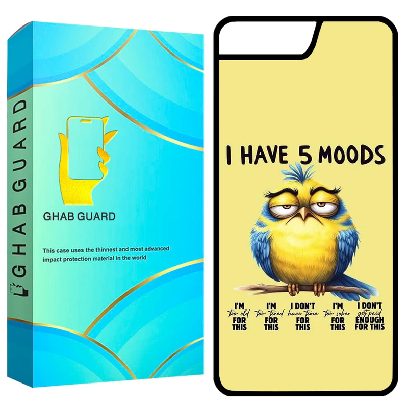 کاور قاب گارد طرح پرنده مدل GCHP7P مناسب برای گوشی موبایل اپل iPhone 7 Plus / 8 Plus