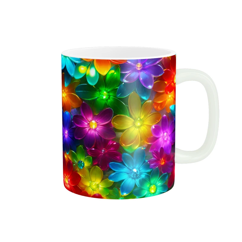 ماگ پاد آفرین طرح گل کد 1112