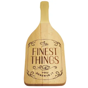 تخته سرو چوبی بوهینو مدل Finest things طرح بطری