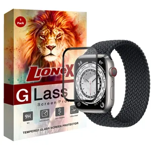 محافظ صفحه نمایش لایونکس مدل FOL-L مناسب برای ساعت هوشمند اپل Watch Edition Series 7 45mm