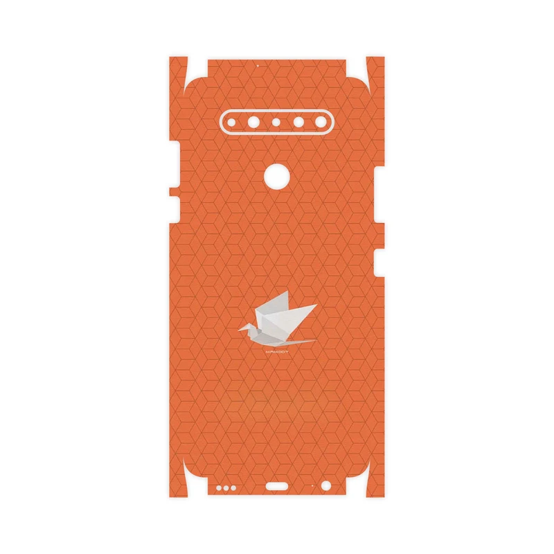برچسب پوششی ماهوت مدل Minimalist origami bird-FullSkin مناسب برای گوشی موبایل ال جی K51s