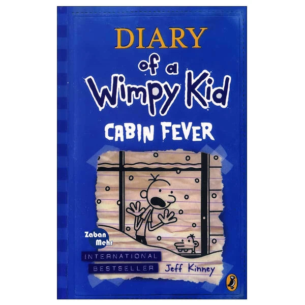 کتاب diary of a wimpy cabin fever اثر jeff kinney نشر ابداع