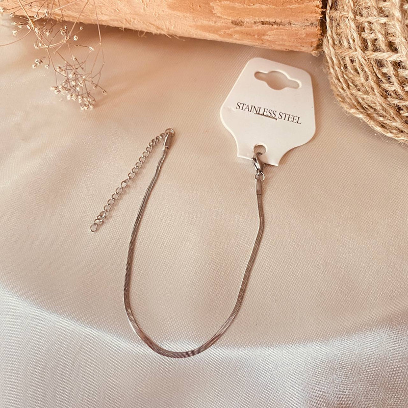 دستبند زنانه مدل هرینگبون snake کد DN2