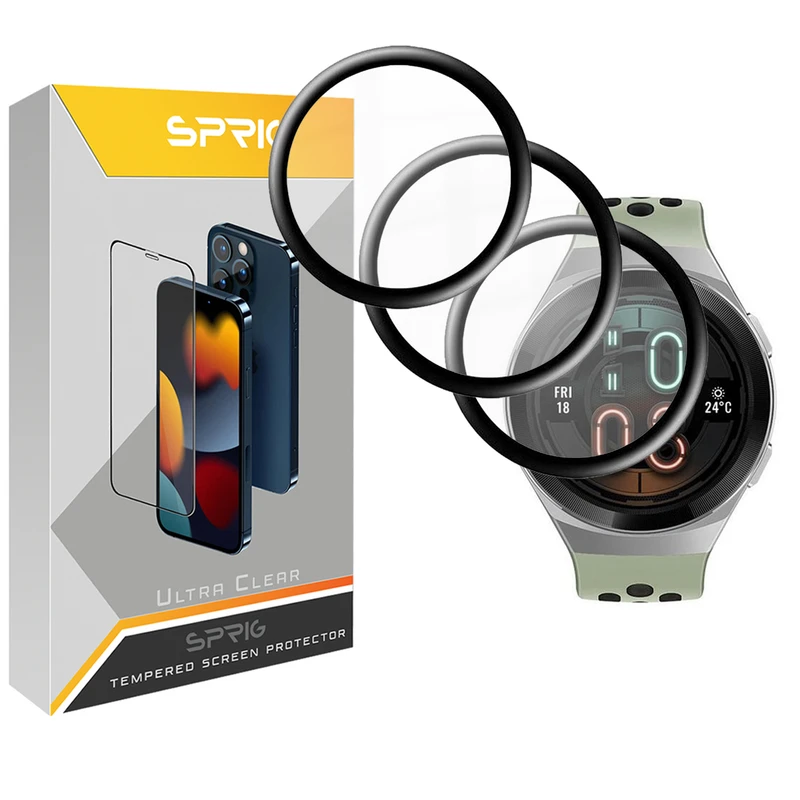 محافظ صفحه نمایش نانو اسپریگ مدل SPG مناسب برای ساعت هوشمند هوآوی GT 2e بسته سه عددی